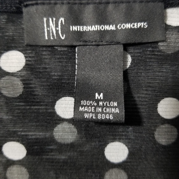 INC polka dot blouse - Picture 2 of 6